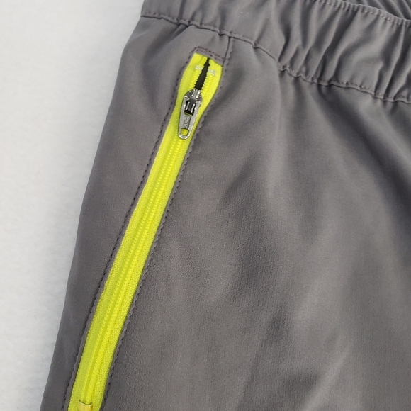 Boys Columbia  Gray Pants with Yellow Accents size L (14/16) - Picture 2 of 12